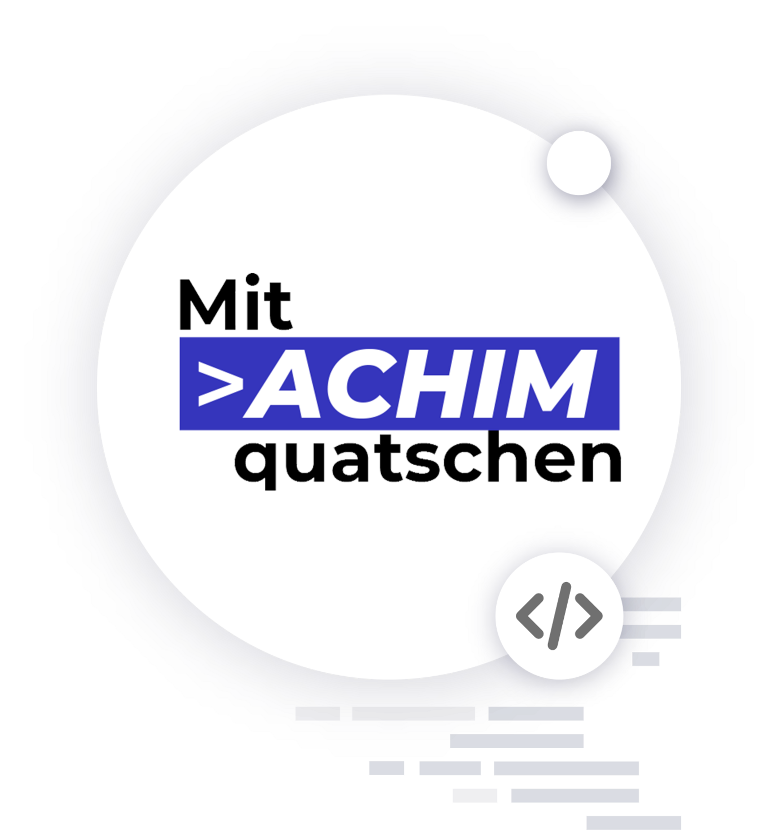 Mit Achim quatschen... Logo