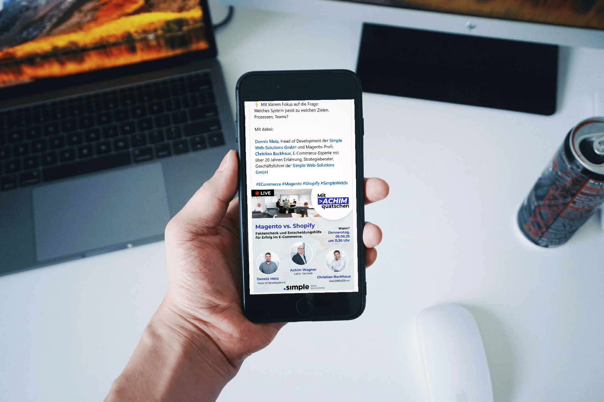 Magento vs. Shopify Vergleich auch auf YouTube